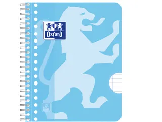 Collegeblok Oxford School A5+ lijn 17-gaats 160 pagina's 80gr pastel a - 3