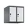 opzetkast,v. locker,2vak.,vak B 250mm,HxBxD 500x500x500mm,vleugeldeur