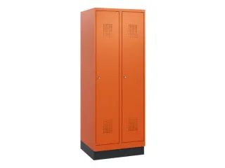 schoollocker,HxBxD 1630x600x500mm,2vak,vak B 300mm,cil.-slot,sokkel - 2