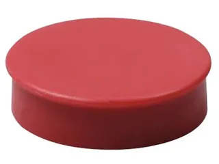 Magneten Diameter Van 20 Mm, Rood, Blister Van 8 - 1