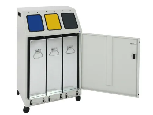 afvalverzamelstation,3x30l,HxBxD 920x580x380mm
