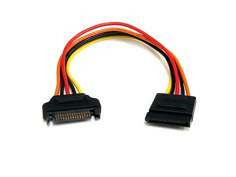 20cm 15-pins SATA Verlengkabel Voeding