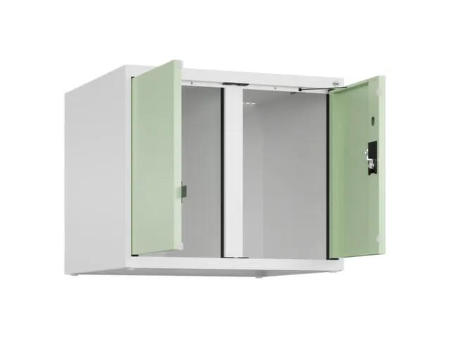 opzetkast,v. locker voor scheiding van kleding,2vak.,vak B 300mm