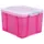Transparante Opbergdoos 35 Liter Roze