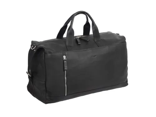 Weekendtas Alassio TORO. Zwart leer.