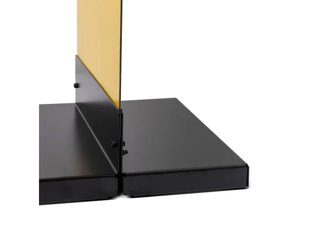 Reclamepaneel Panel Base Staal 40x40 cm Zwart