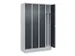 locker voor scheiding van kleding,HxBxD 1950x1200x500mm,4vak