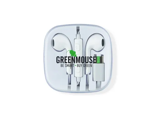 Oortelefoon GreenMouse USB-C blister