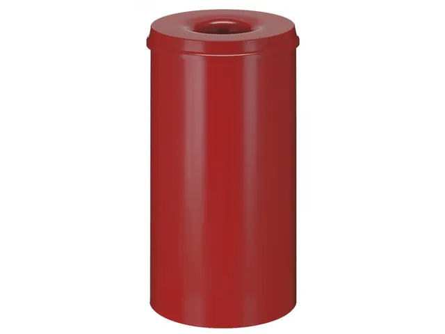 Vlamdovende Papierbak 50 Liter Rood