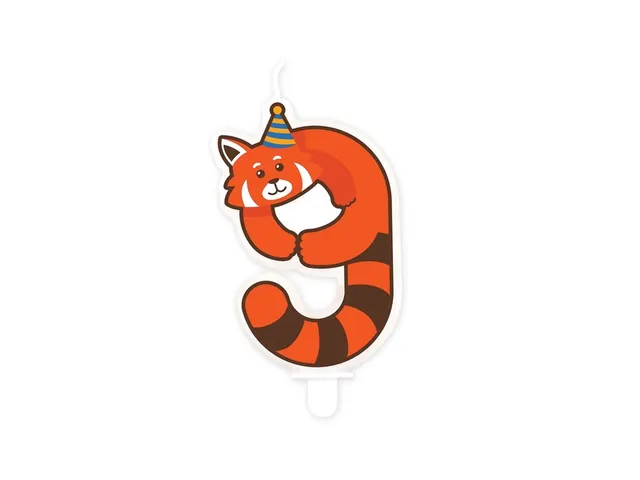 Jungle candle 9 Red Panda