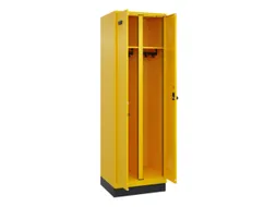 locker voor scheiding van kleding,HxBxD 1950x600x500mm,2vak