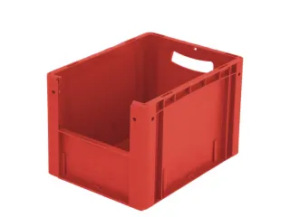 Euronorm Stapelkrat M. Grijpopening Pp Hxlxb 270X400X300Mm Rood - 1