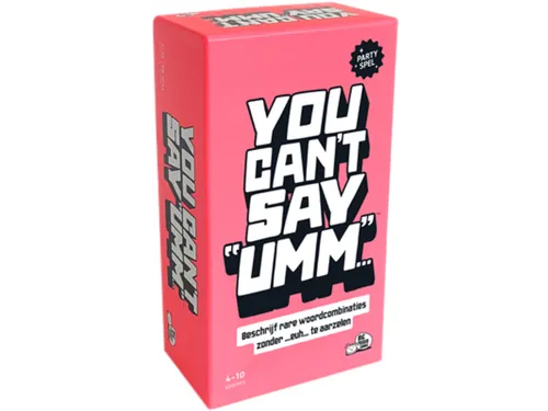 Party Kaartspel You Can't Say Umm 10+