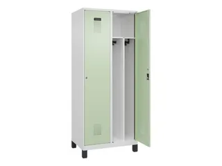 locker voor scheiding van kleding,HxBxD 1950x800x500mm,2vak - 1