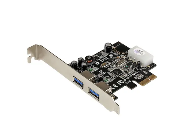2 Poorts PCI Express (PCIe) SuperSpeed USB 3.0 Adapterkaart met UASP