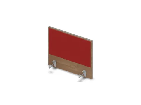opzetpaneel bureau aanbouw zijkant NT-cherry BN4011-rood 600mm