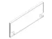geluidabsorberende tafelscheidingswand,HxB 480x1200mm,wand stof,crème