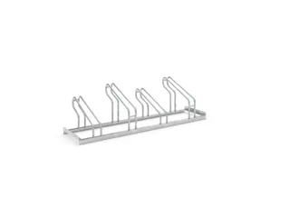 Fiets-Beugelrek L 1400Mm 4Plaatsen Enkelzijdig Gelast Verzinkt - 2