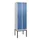 locker voor scheiding van kleding,HxBxD 2120x600x500mm,2vak