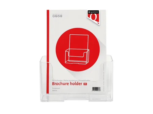Folderhouder Quantore A5 transparant