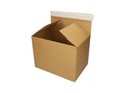 Quickbox verzenddoos verstelbare hoogte 304x216x220mm Bruin 10 stuks
