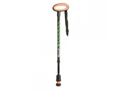 Flexyfoot Wandelstok met ovalen handvat Zwart