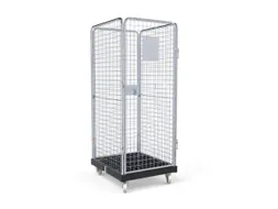 rolcontainer,draagverm. 500kg,laadvl. LxB 750x660mm