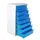 ladekast,HxBxD 1200x700x435mm,9lade(n),volledig uittrekbaar