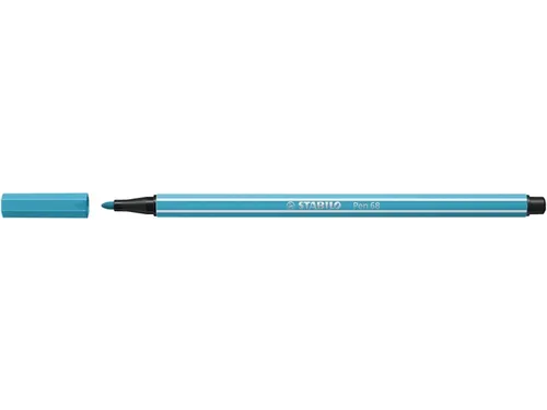 Viltstift STABILO Pen 68/57 medium azuurblauw