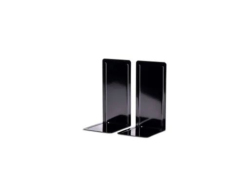 Boekensteun MAUL Pro 140x120x240mm set 2 staal zwart