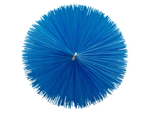 Pijpborstel voor Flexibele Kabel Ø 90mm Medium Blauw