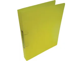 ringmap, voor ft A4, uit PP, 2 ringen van 25mm, transparant gee - 2