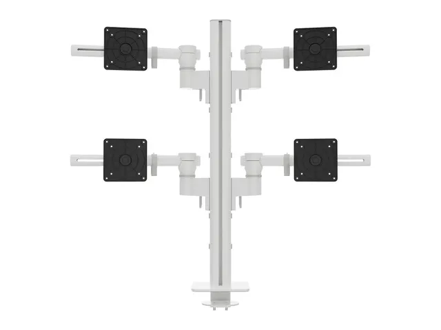 Bras 4 écrans Viewgo modular 240 blanc