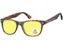 Zonnebril Montana met geel gepolariseerd glas turtle