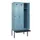 locker met bank,HxBxD 2120x900x815mm,3vak,vak B 300mm,draaigrendel