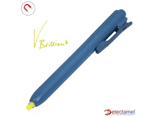 Markeerstift detectie Detectamet inklikbaar geel - 1