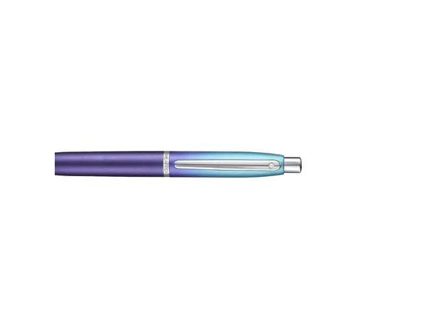 Balpen giftset Sheaffer VFM Expressions 9430 Gradient Blue ,Chrome tri