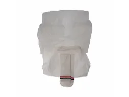 pp non woven ondergoedset, wit (hemd short, katoenen sokken XL) 1/