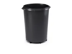 Afvalbak Durabin Round 40 Liter Zwart