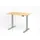 Elektrisch in hgte vst. zit-sta-bureau,HxBxD 640-1290x1200x800mm