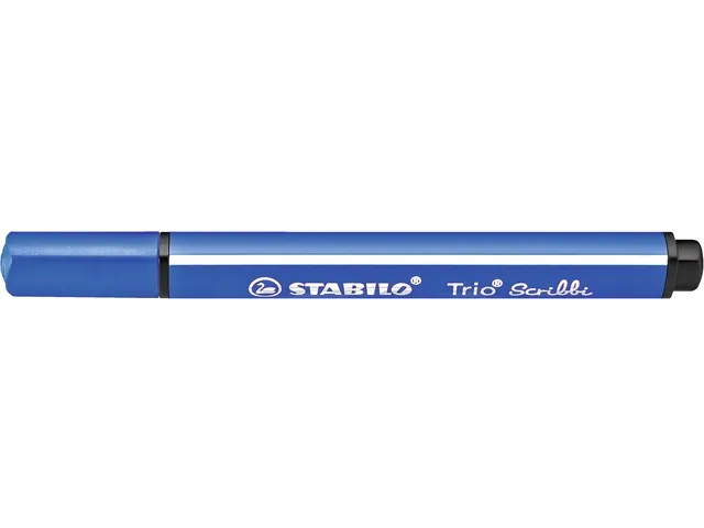 Viltstift STABILO Trio Scribbi 368/14 assorti etui à 14 stuks
