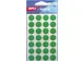 Ronde Etiketten in Etui Diameter Ø15mm, Groen, 168 Stuks, 28 per Blad