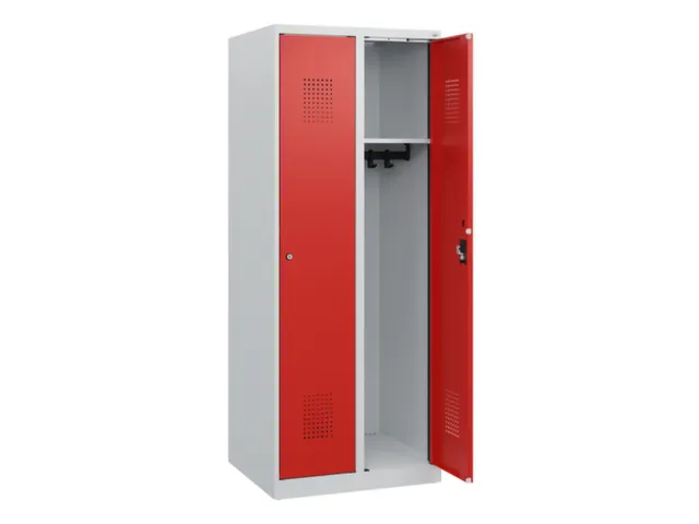 schoollocker,HxBxD 1530x600x500mm,2vak,vak B 300mm,cil.-slot
