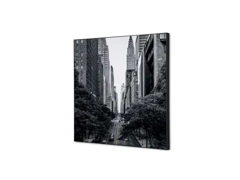 Wanddecoratie Textiel 40x40cm New York Manhattan