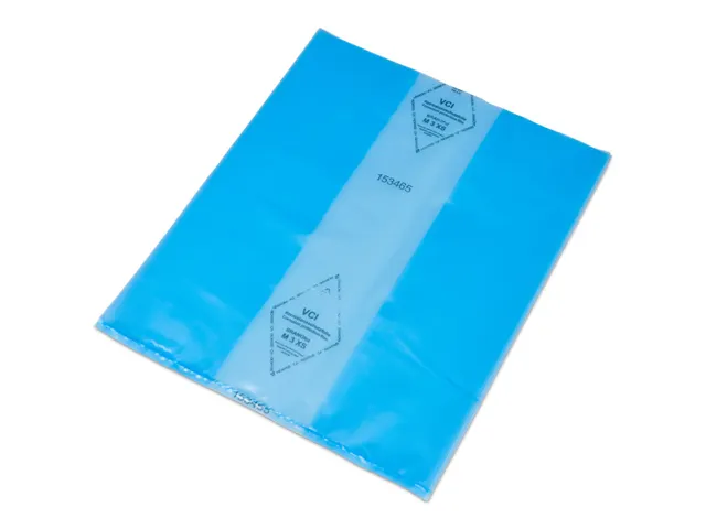 Branofol Hoes 80µm 1250x1800mm Zijvouw 850mm Blauw