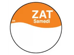 Daymark Label Dagetiket Zaterdag Permanent Rol 1000 Stuks