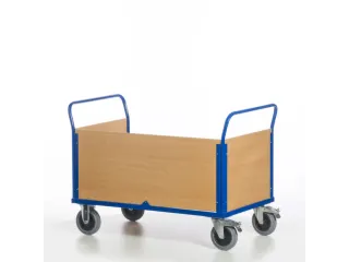 wagen met drie wanden,draagverm. 600kg,laadvl. LxB 1200x780mm - 8