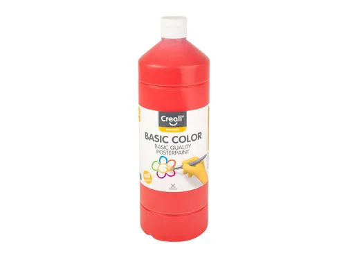 Plakkaatverf Creall basic lichtrood 1000ml