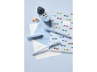 Potlood Faber-Castell Grip 2001 grafiet B sky blue - 9