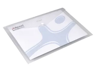 Enveloptas Rexel ice A4 transparant 5 stuks - 1